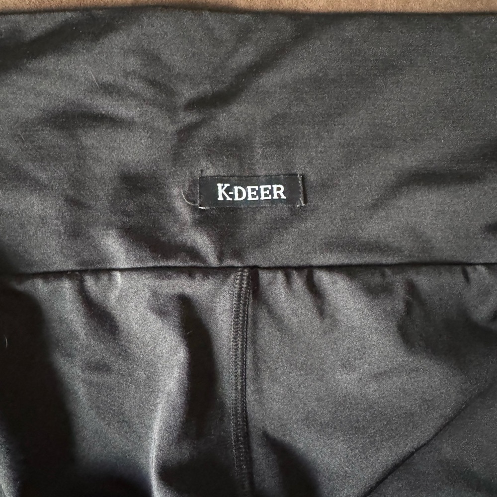 K-DEER Black Leggings